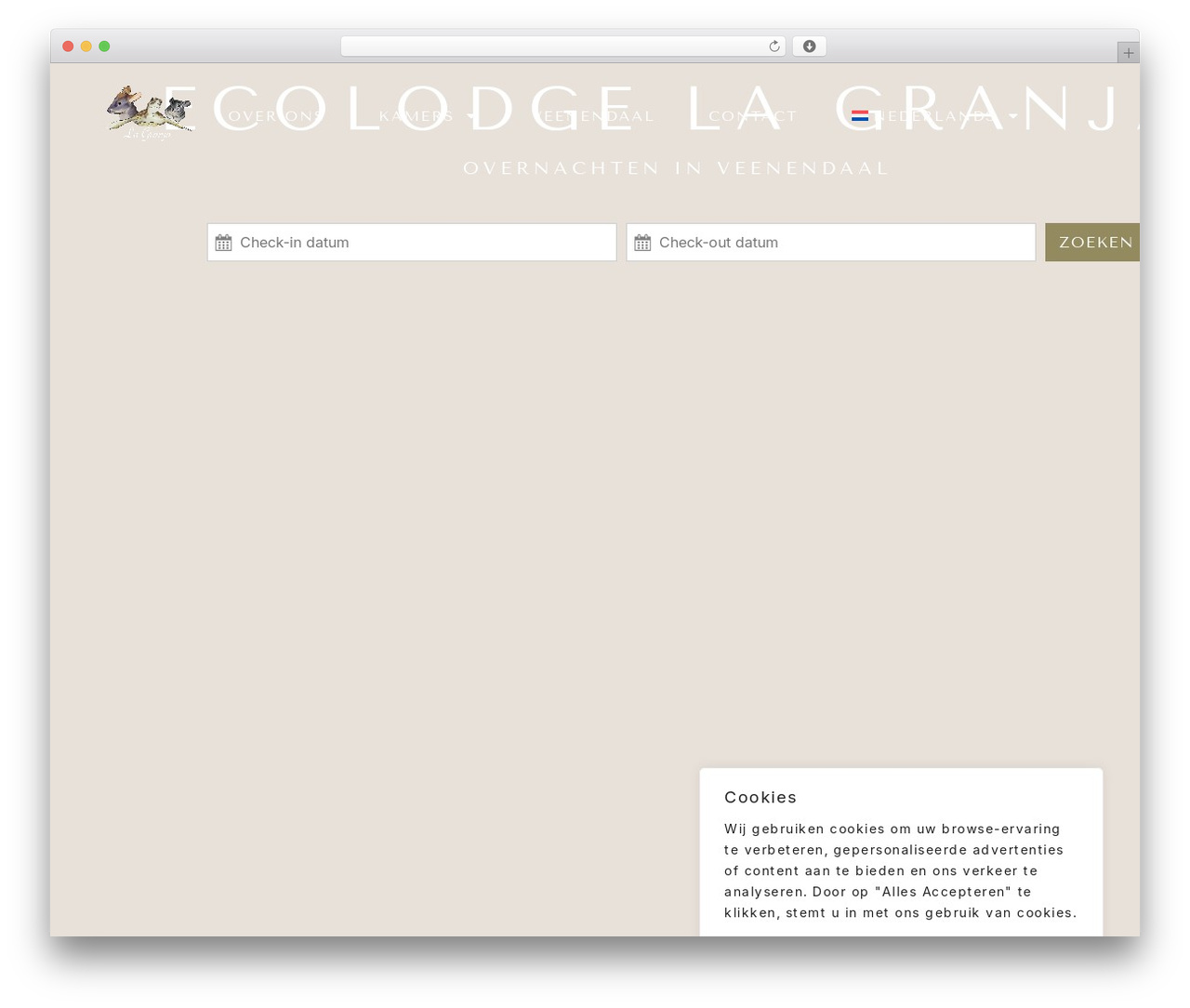 WP theme Hello Elementor - ecolodgelagranja.com