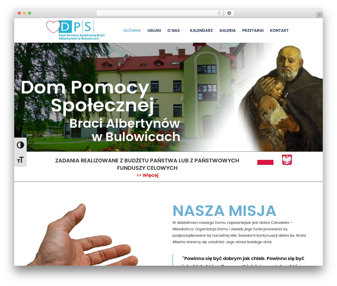 Best WordPress theme Node - dps-bulowice.pl
