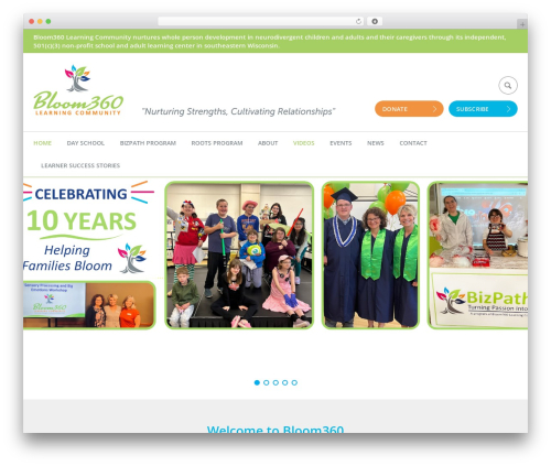 Bloom premium WordPress theme - bloom360.org