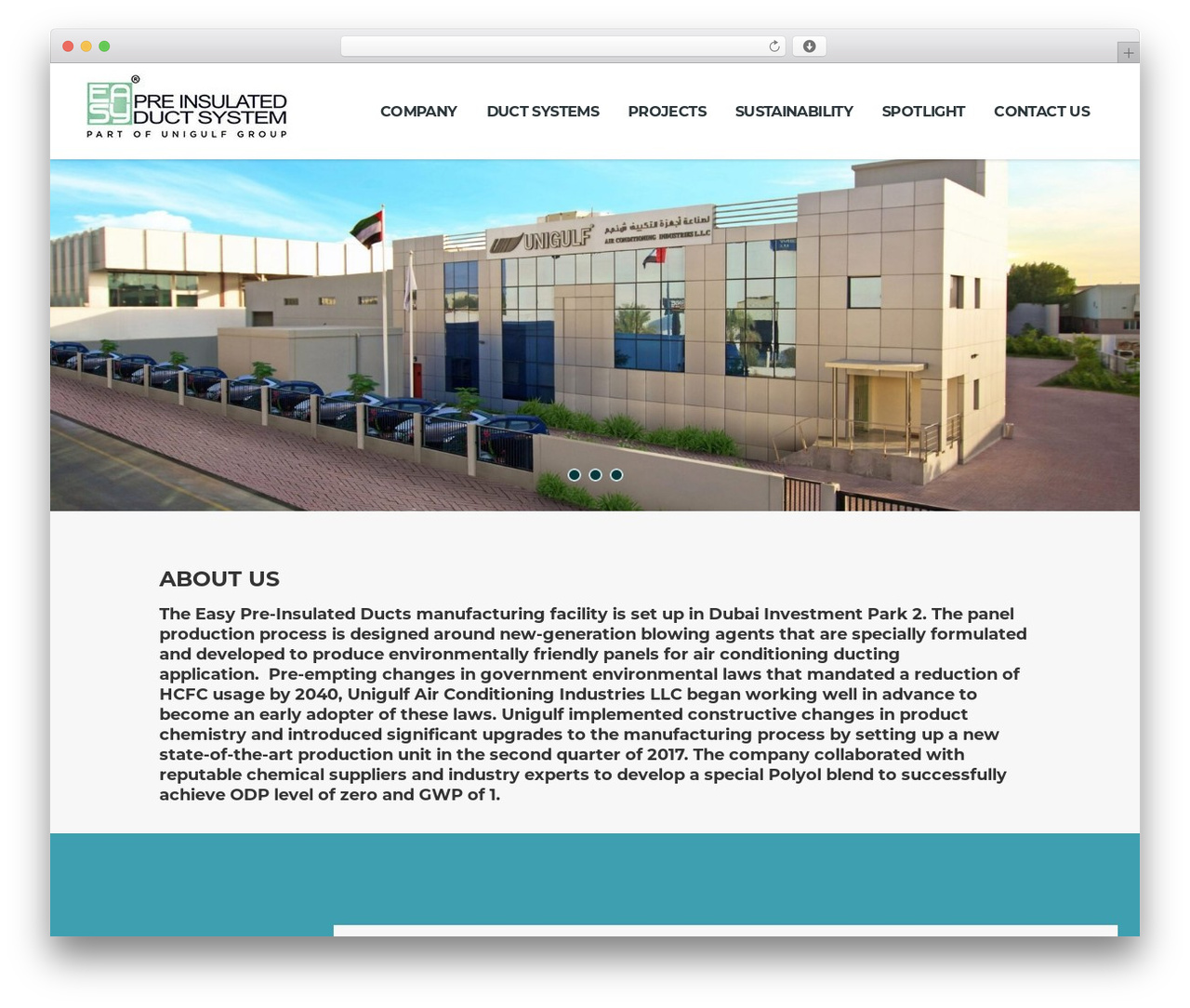 Consulting theme WordPress - easyducts.com