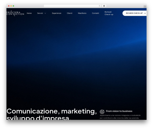Hello Elementor business WordPress theme - frontieraconnection.com