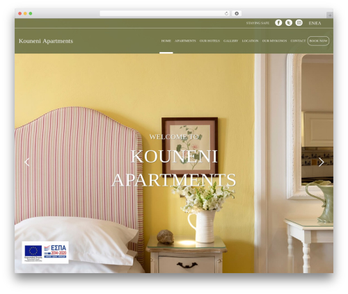 Lambda WordPress theme - kouneniapartments.com