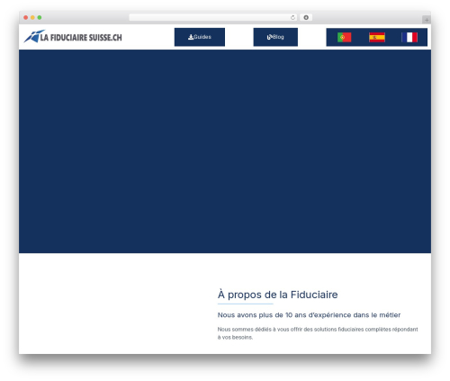 Profecient essential WordPress plugin - lafiduciairesuisse.ch