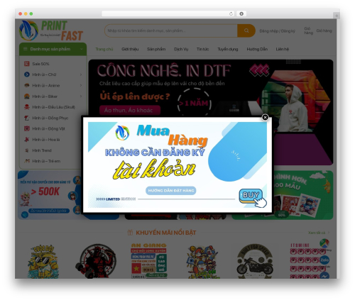 Theme WordPress Flatsome - hinhuinhiet.com