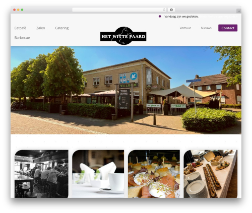 Theme WordPress Fuze framework - hetwittepaardzieuwent.nl