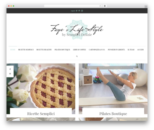 Theme WordPress Novablog - semplicidelizie.com
