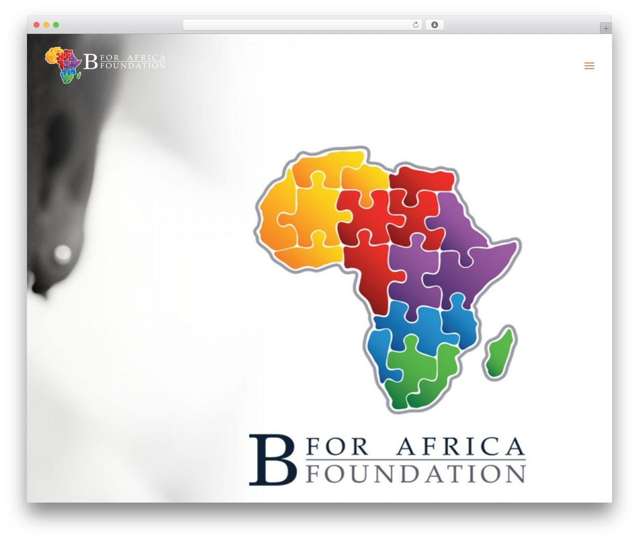Uncode premium WordPress theme - bforafricafoundation.org