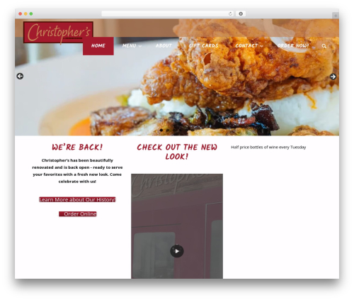 WordPress theme CNP Theme - christophersaneighborhoodplace.com