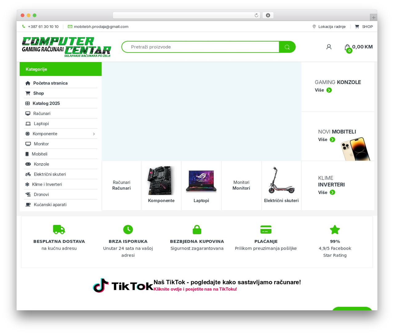 WordPress theme Electro - amd.ba WordPress theme Electro - amd.ba