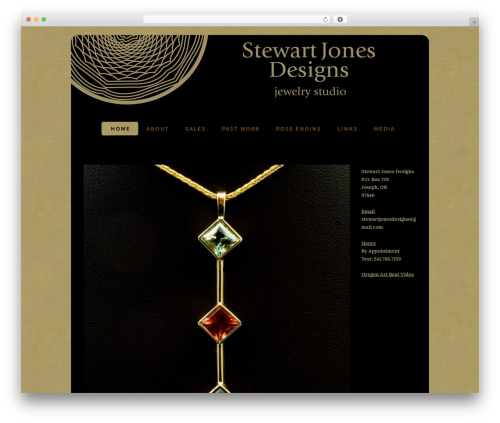 WordPress theme Kleanity - stewartjonesdesigns.com