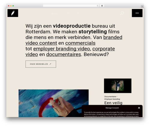 WordPress theme Quart - kaapsfilm.nl