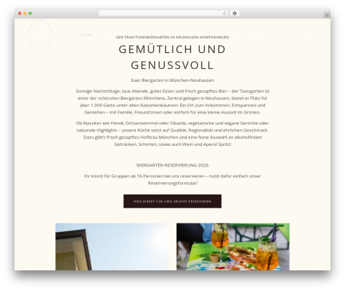 Eltd core WordPress plugin - taxisgarten.de