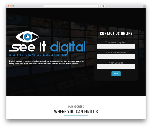 WordPress theme xLander - seeit.digital