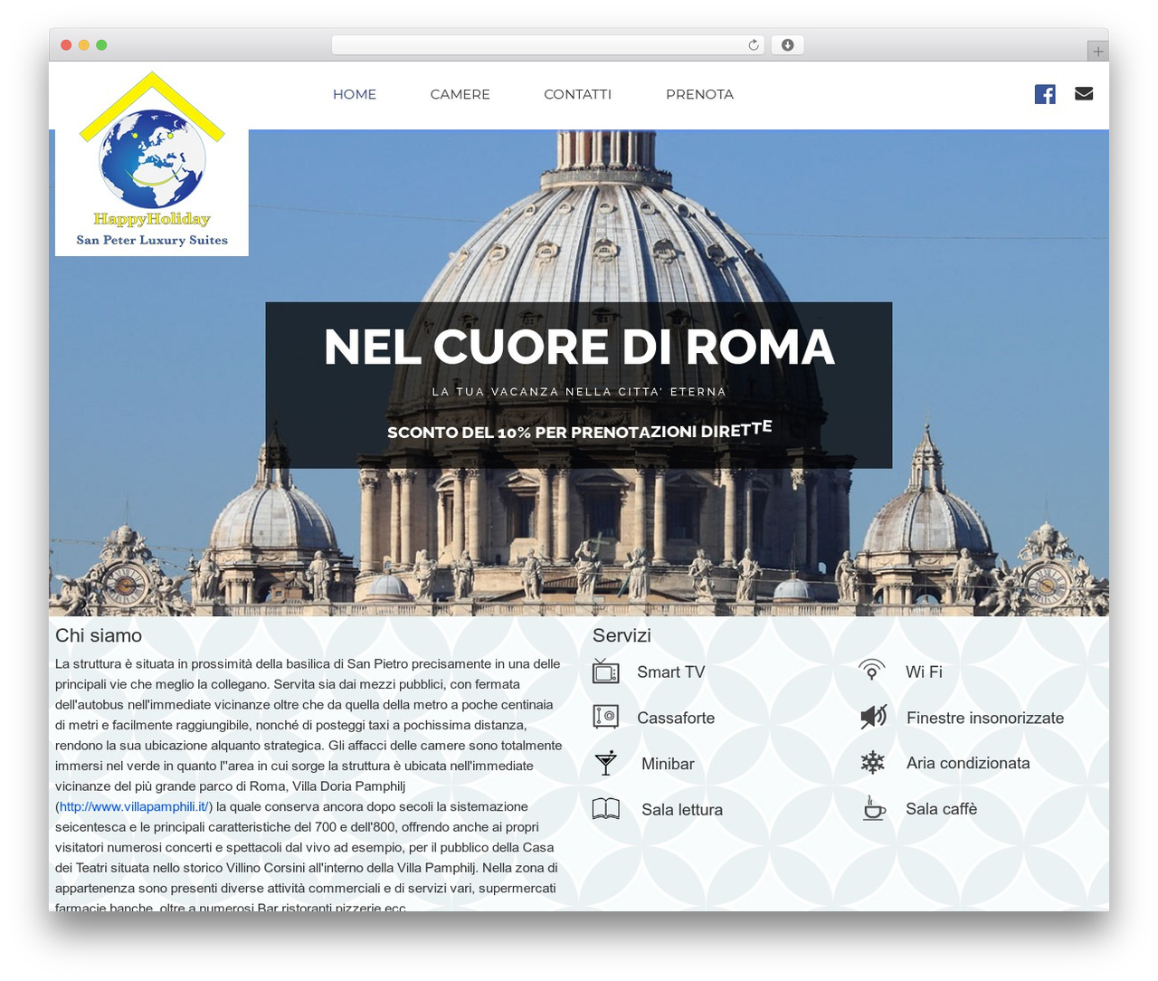 WP theme cherry - happyholidayinrome.it WP theme cherry - happyholidayinrome.it