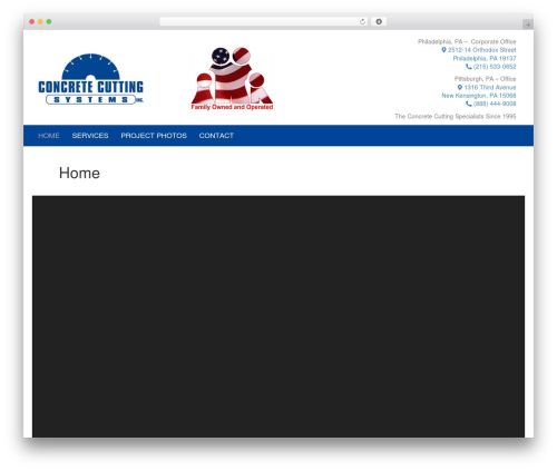 Pws core WordPress plugin - concretecuttingsystems.net
