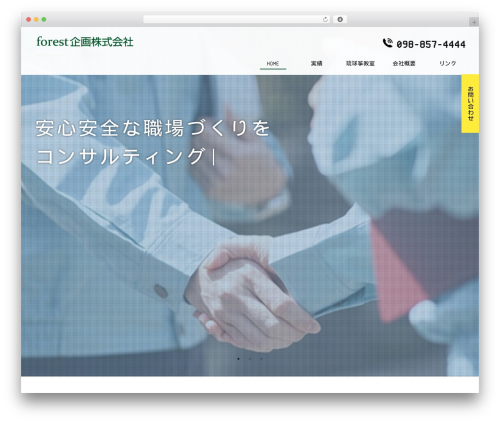 custom2023 WordPress theme - forest-p.com