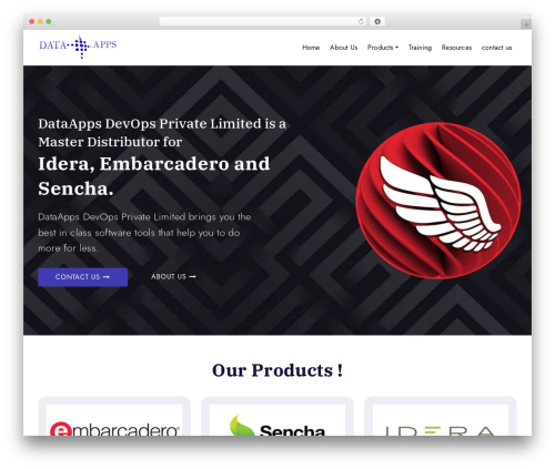 Dataapps-Theme best WordPress theme - dataapps.in