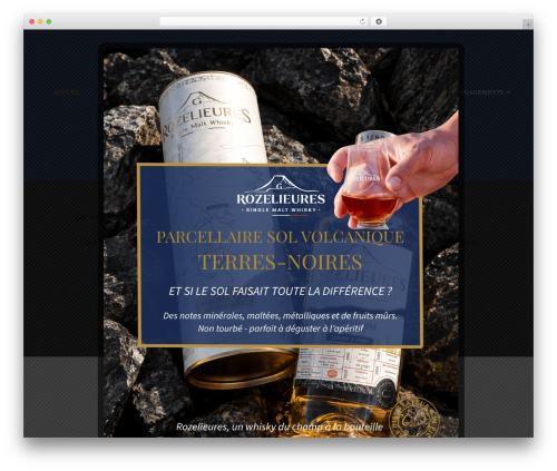 Divi WP theme - whiskyrozelieures.com