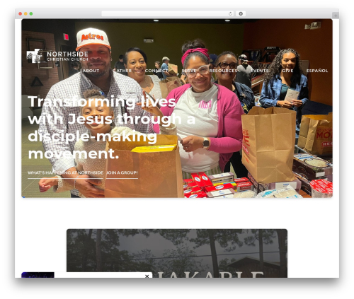 Float WordPress theme - northsidechristian.com