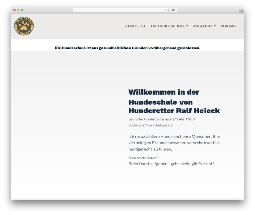 picostrap5 theme WordPress - hundeschule-kaiserslautern.de