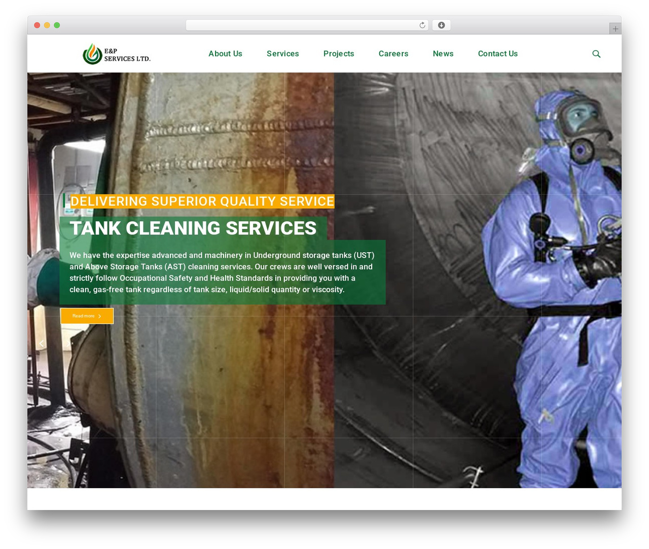 Sheelcorp theme WordPress - eandpservices.com