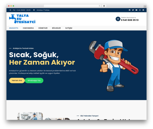 TemaOfisi WordPress theme - talyasutesisatci.com