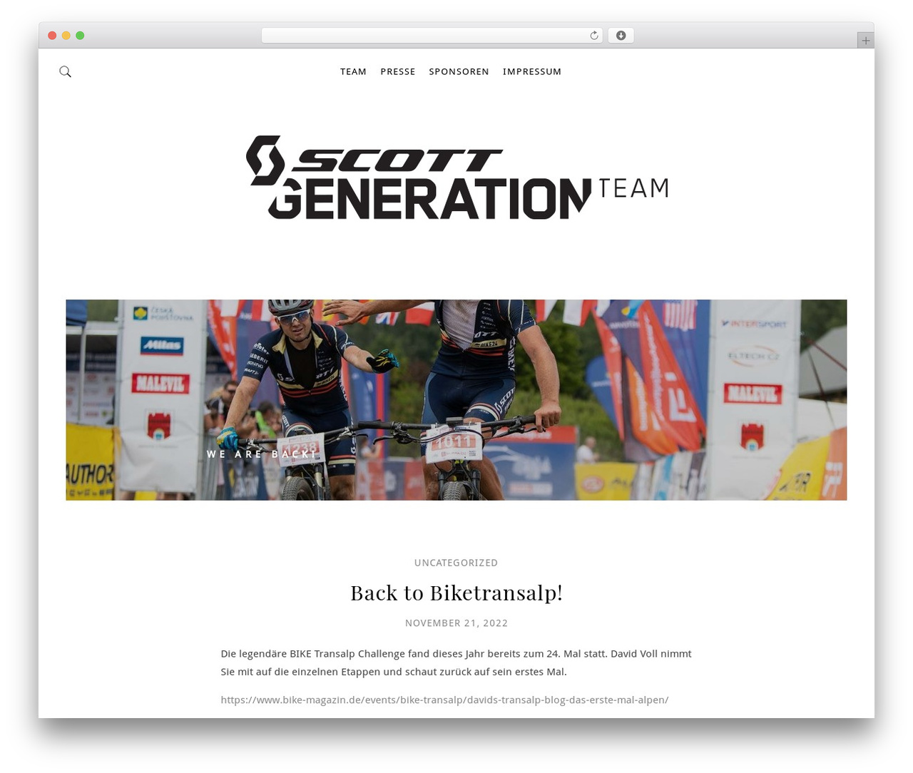 Theme WordPress Miro - scott-generation.de Theme WordPress Miro - scott-generation.de