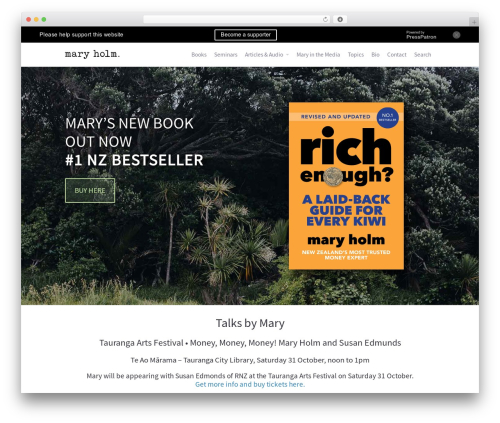 Theme WordPress Allegiant Pro - maryholm.com