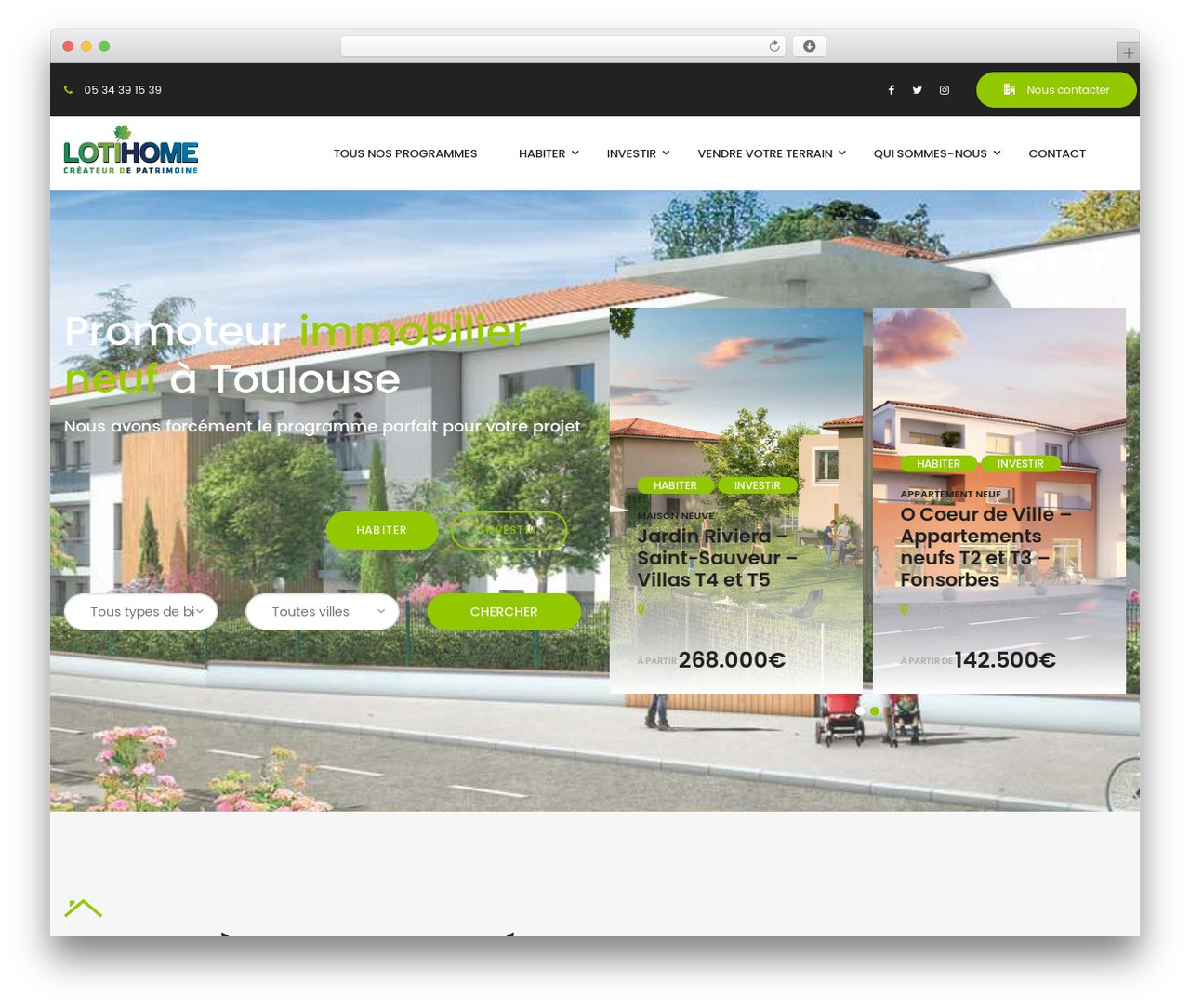 Theme WordPress Benaa - lotihome.fr Theme WordPress Benaa - lotihome.fr