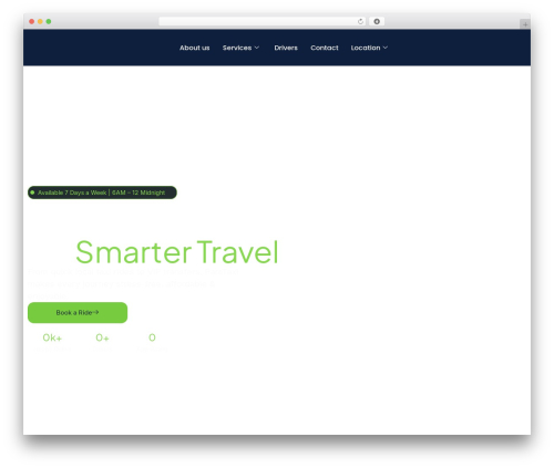 Chauffeur booking system WordPress plugin - parctaxi.com