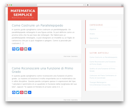 Agreeable (agreeable) free WordPress plugin - matematicasemplice.net