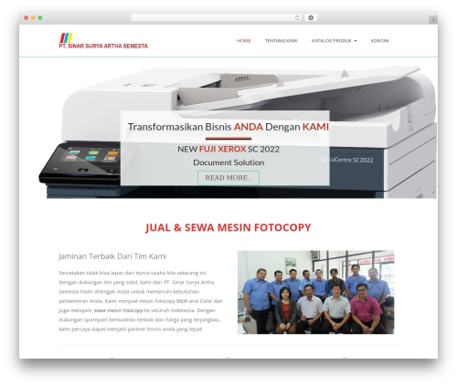 WordPress theme Nimva - sinarsuryaartha.com