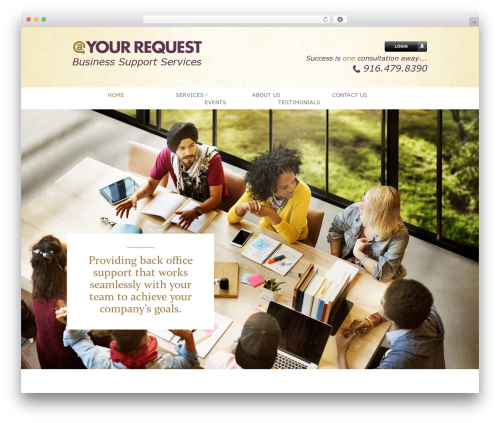@Your Request WordPress theme - requestconsulting.net