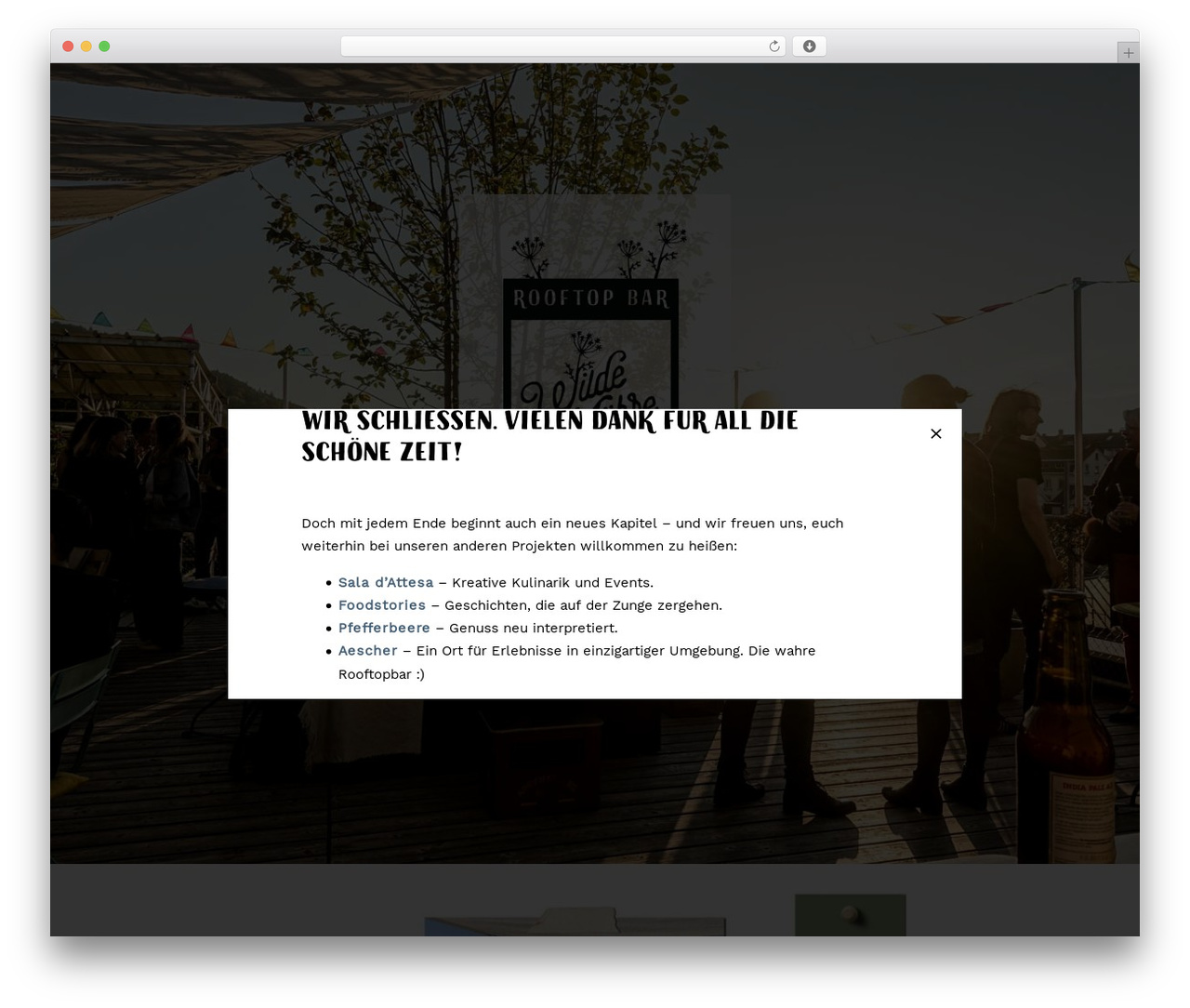 Avada theme WordPress - rooftopbarstgallen.ch