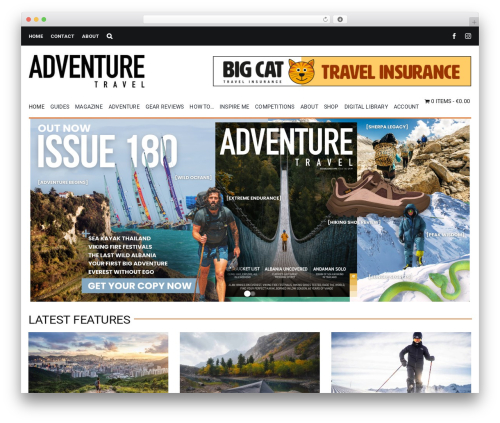 Avada top WordPress theme - wiredforadventure.com