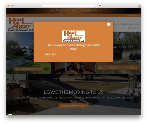 Beacon Theme WordPress theme - haulawaymovers.com