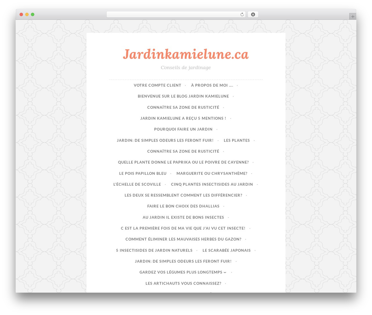 Button 2 top WordPress theme - jardinkamielune.ca
