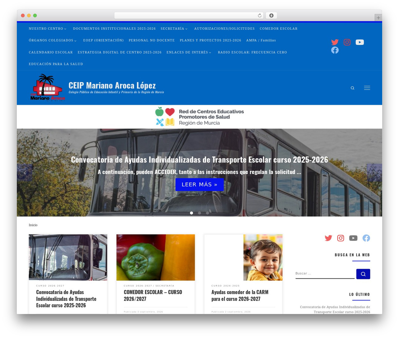 Customizr WordPress theme - marianoaroca.es