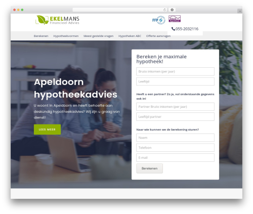 Divi top WordPress theme - apeldoornhypotheekadvies.com