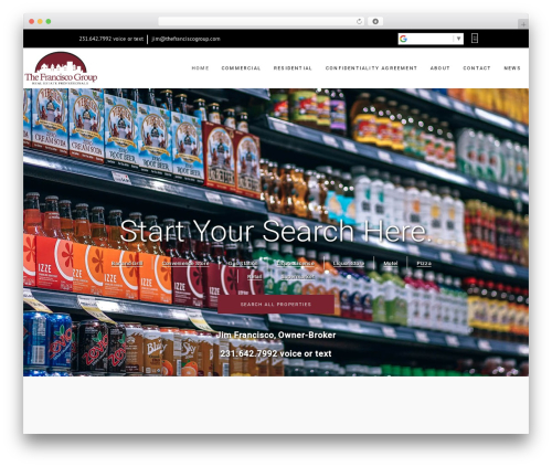 Select real estate WordPress plugin - franciscostores.com