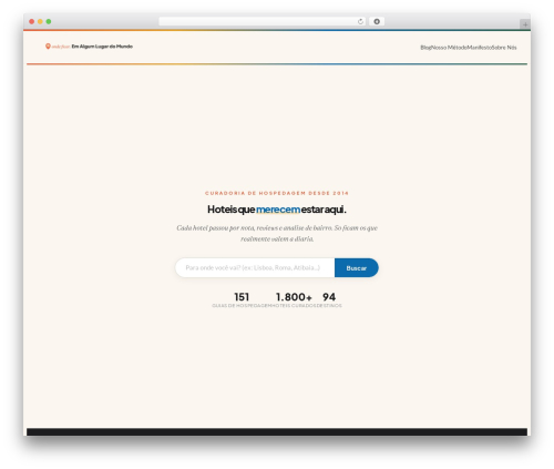 EMALG WP theme - emalgumlugardomundo.com.br