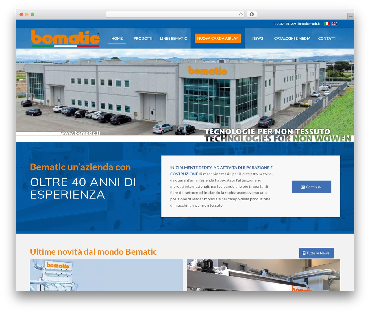 Enfold WordPress theme - bematic.it