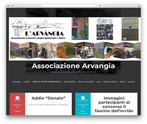Fara theme WordPress - arvangia.it