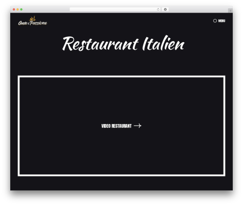 Grete WordPress theme - gustoepassione.fr