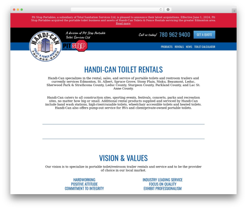 Handi Can WordPress theme - handican.ca