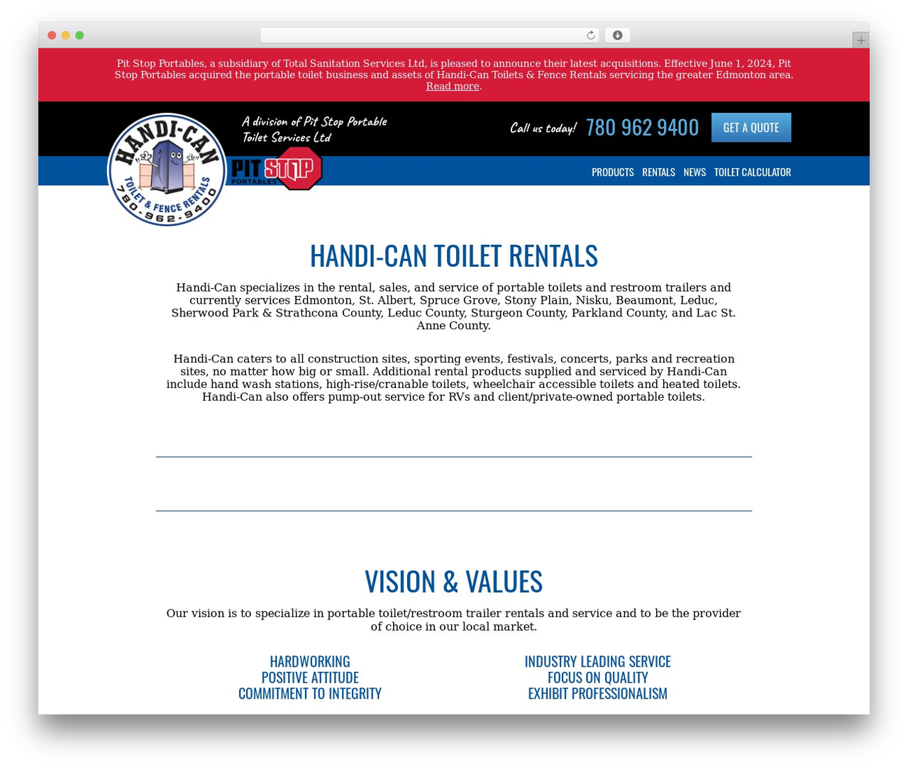Handi Can WordPress theme - handican.ca