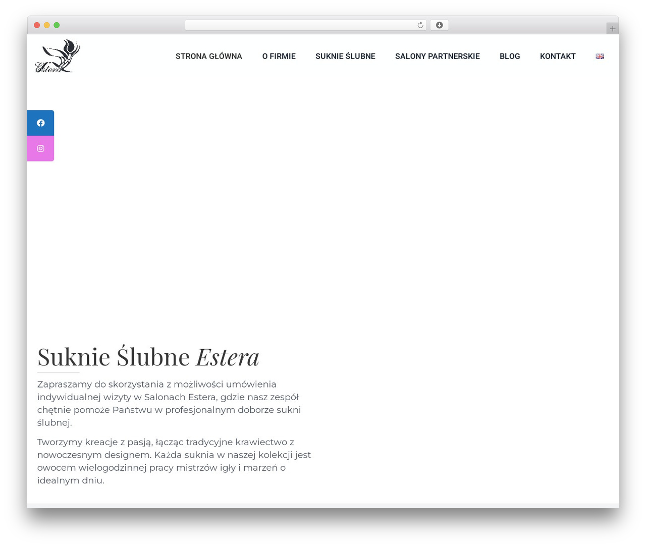 Hello Elementor WordPress theme - suknieestera.pl