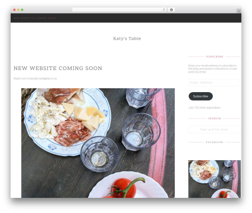 Hello Friday WordPress theme - katystable.com