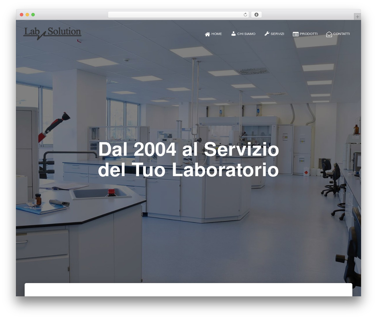 Hestia theme WordPress - labsolutionsrl.com