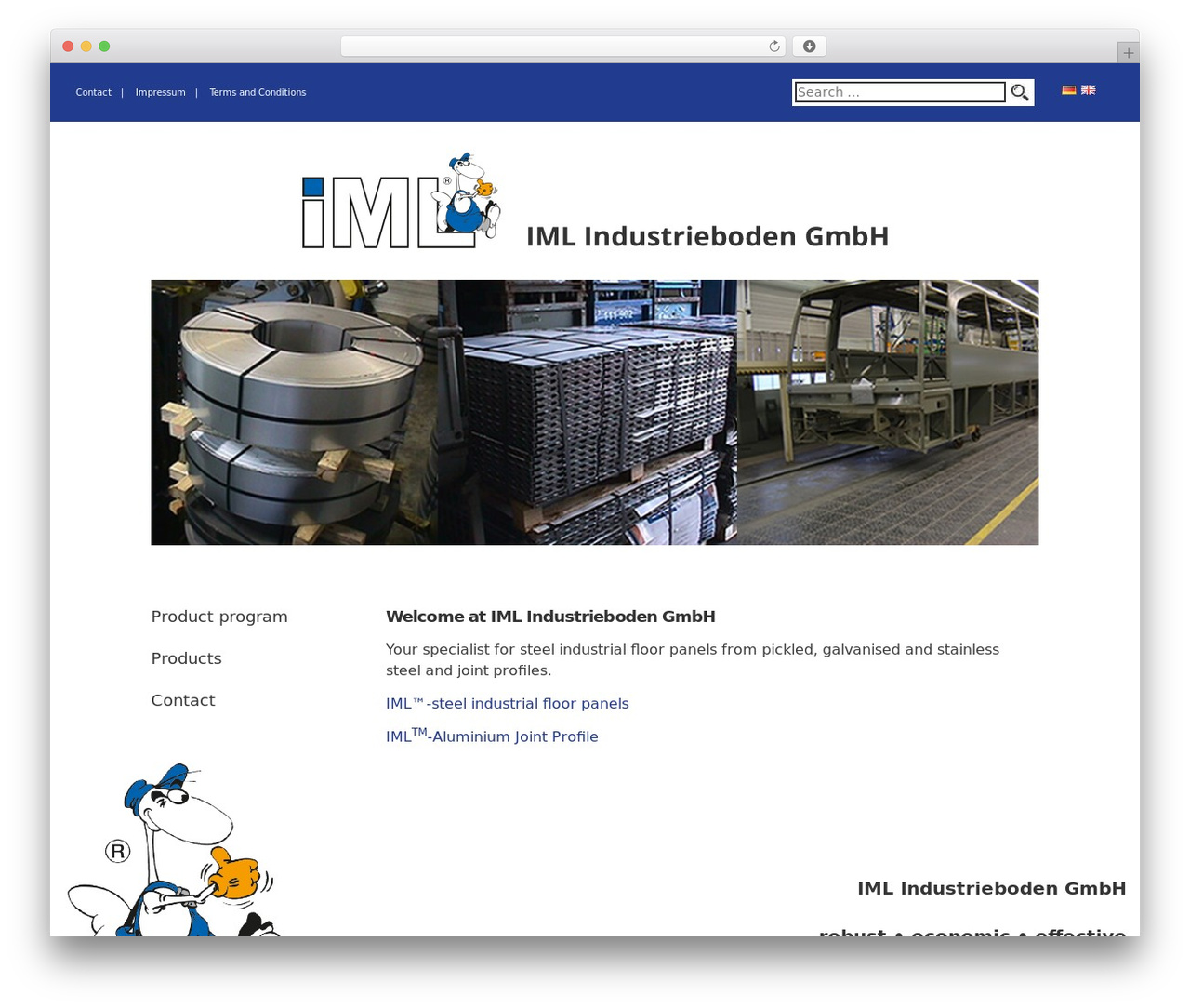 iml WordPress theme - iml-lehr.de